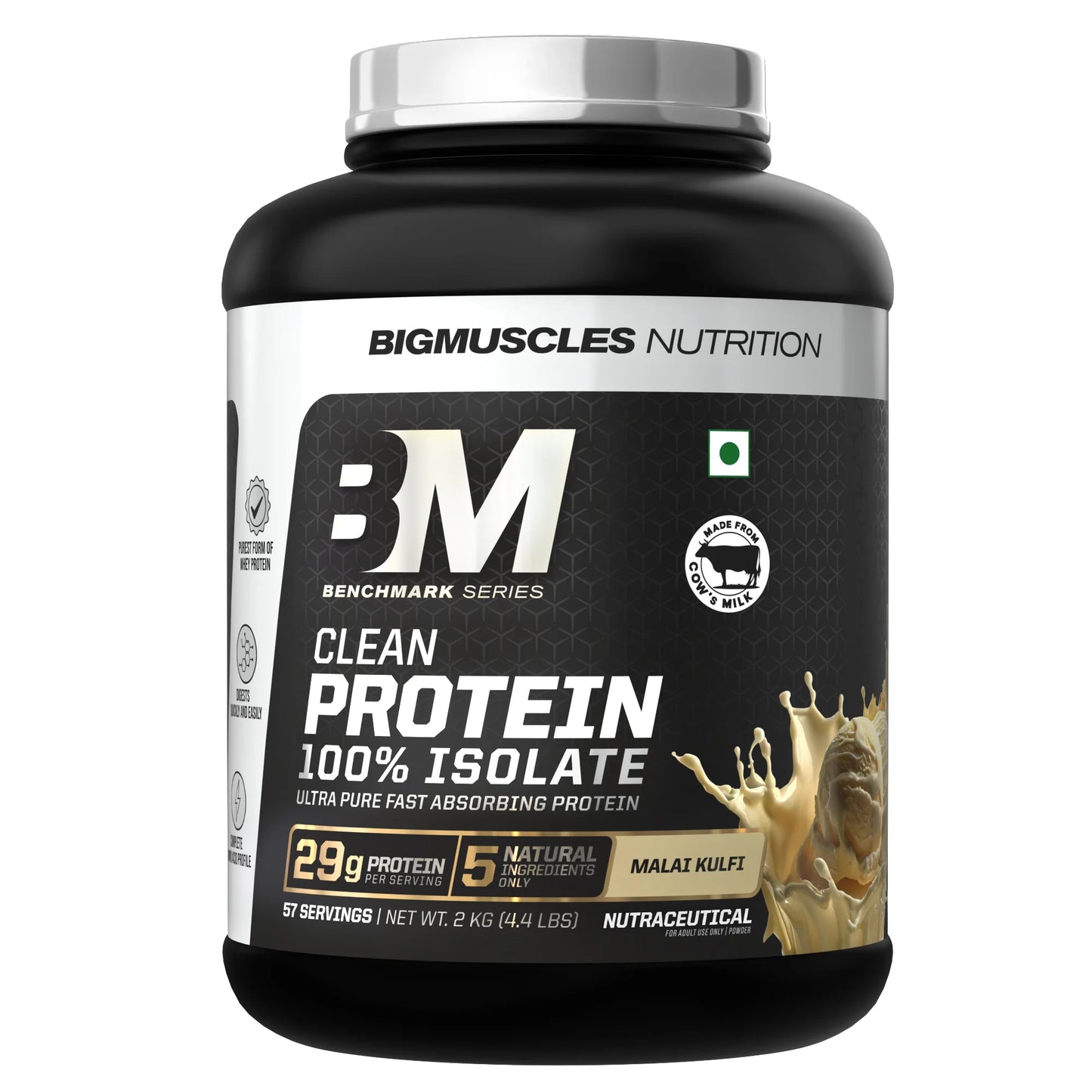 Bigmuscles Nutrition Clean Protein | 100% ISOLATE