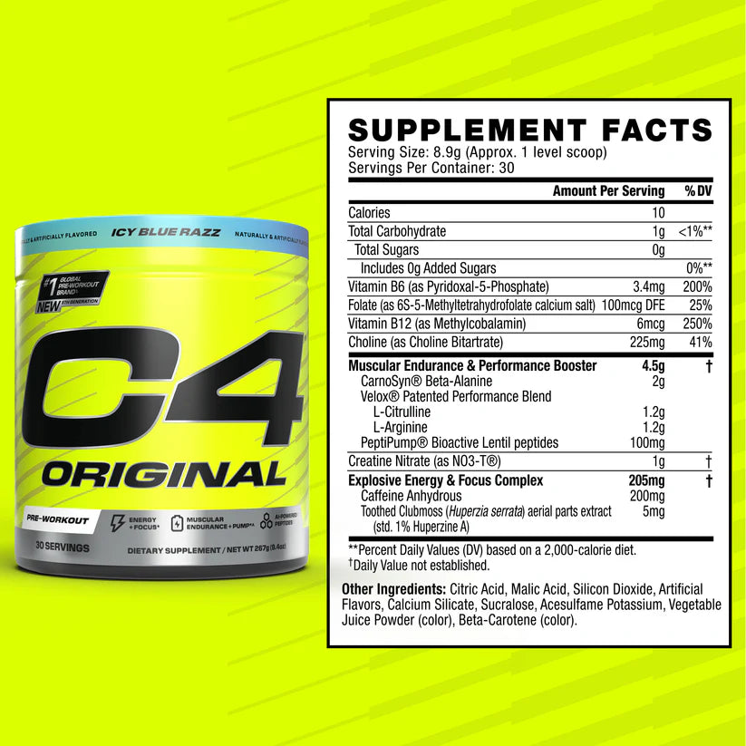 Cellucor C4 Original Pre Workout Powder