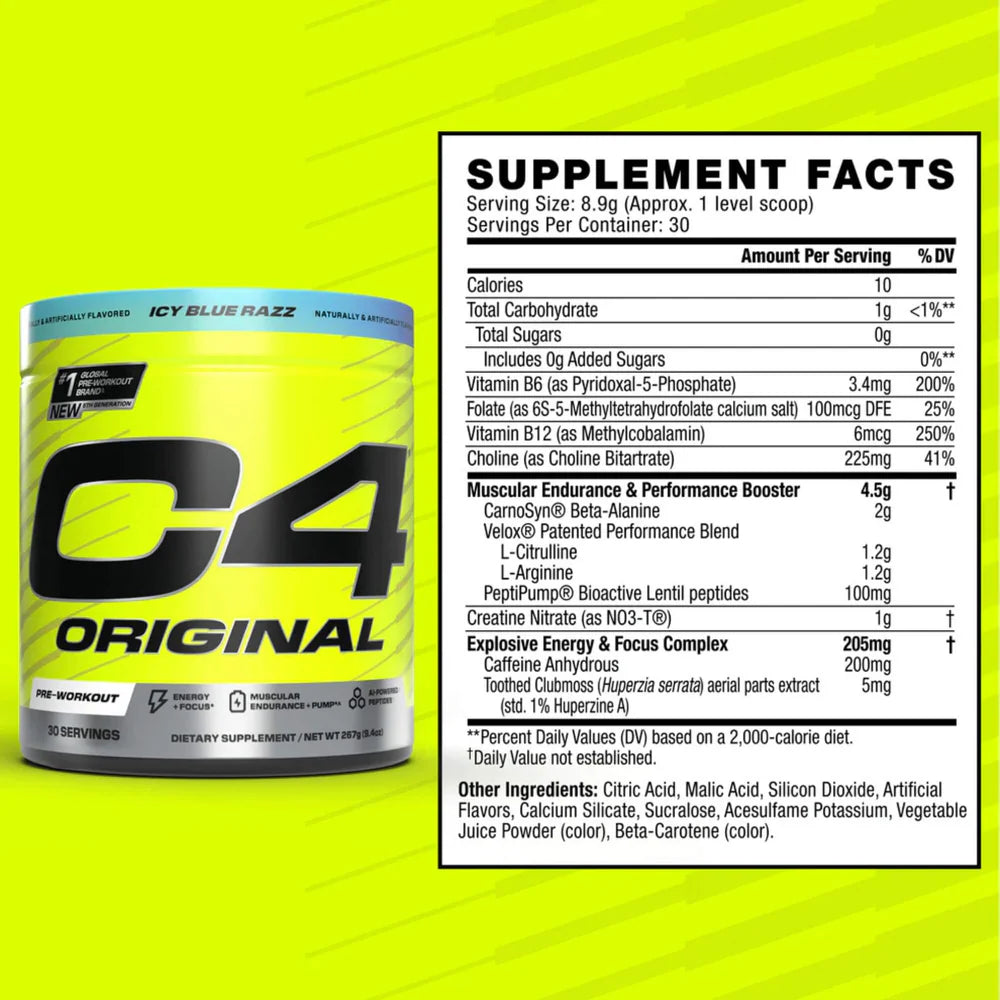 Cellucor C4 Original Pre Workout Powder