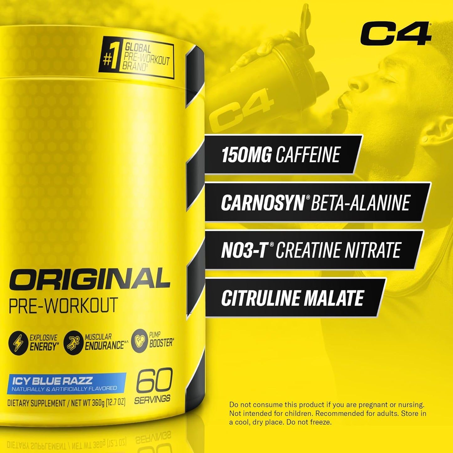 Cellucor C4 Original Pre Workout Powder