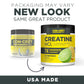 CON-CRET Concentrated Creatine | Pure Creatine HCL supports Muscle| Cognitive| Cellular Energy | USA Made & NSF Certified