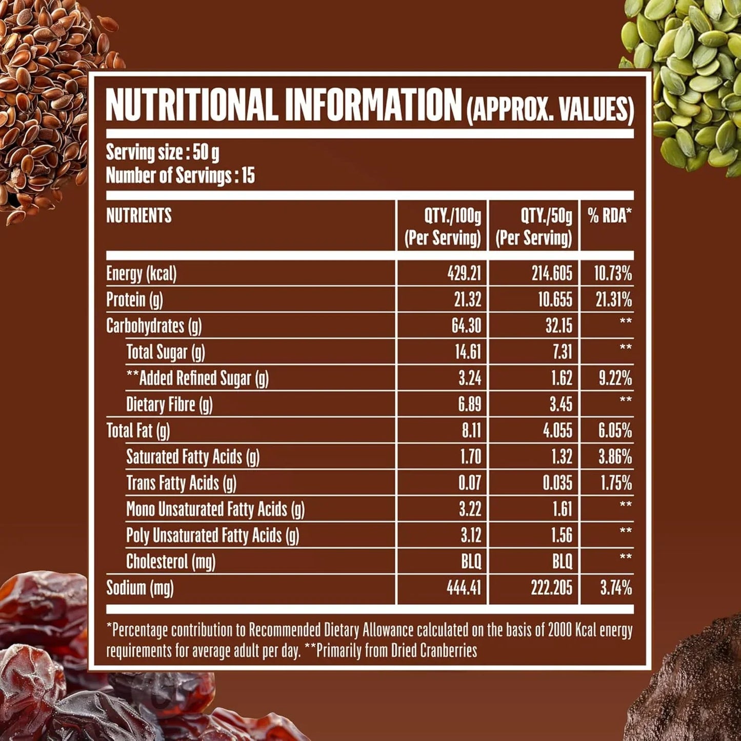 Doctors Choice Protein Millet Crispies Muesli