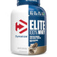 Dymatize Nutrition Elite 100% Whey Protein | Whey Protein Powder | Muscle Recovery | 25g Protein| 5.5g BCAA | Fast-Absorbing Protein | Gluten-Free | Blend with BCAAs & Glutamine | 5 Lbs