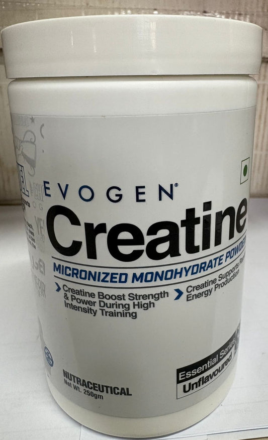 Evogen Creatine Monohydrate Powder | Micronized Creatine for Women & Men | Pure Creatine Powder Supplement for Strength| Power & Recovery