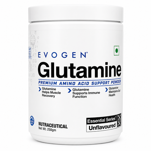 Evogen Glutamine | Premium Recovery Amino Acid | Supports Muscle Recovery | L-Glutamine