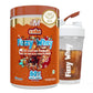 Bigmuscles Nutrition Fizzy Whey | Clear Whey Protein isolate + Electrolytes | 80% Protein| 0g Lactose| 0 Added Sugar <1g fat | Clean Label Project Purity Award Certified | Juice-Like Protein | GLP 1 Support