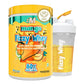 Bigmuscles Nutrition Fizzy Whey | Clear Whey Protein isolate + Electrolytes | 80% Protein| 0g Lactose| 0 Added Sugar <1g fat | Clean Label Project Purity Award Certified | Juice-Like Protein | GLP 1 Support