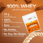 GNC Select Advanced | 24g Whey Protein & 10.5g EAAs | Isolate & Concentrate Blend Sourced from Indian Dairies | Zero Added Sugar | No Soy | Supports Muscle Growth| Recovery & Strength | Enhanced with DigeZyme® for Better Digestion & Easy Absorption