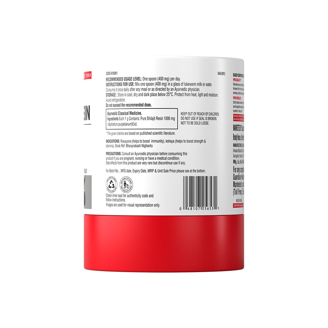 GNC Pro Performance Himalayan Shilajit Resin | Over 75% Fulvic Acid | 85+ Minerals | Natural Energy| Stamina & Vitality Support | 100% Natural & Ayurvedic | NABL certified Lab Tested