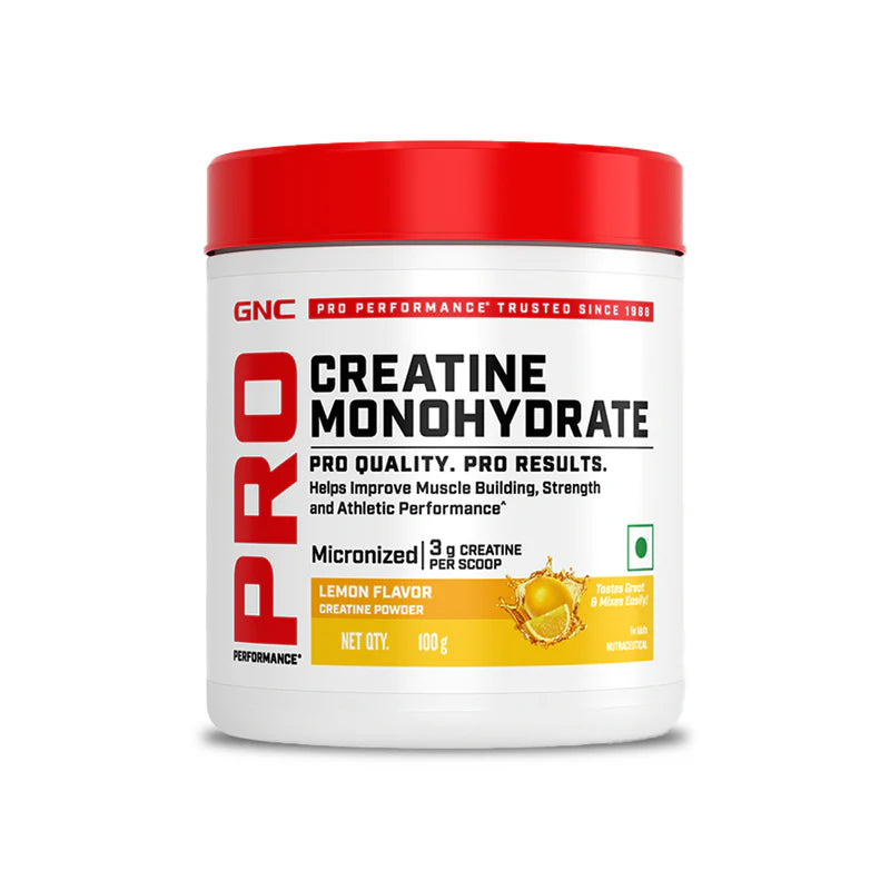 GNC Pro Performance Creatine Monohydrate |3000mg Creatine Per Scoop | Micronized for Faster Absorption | Boosts Energy, Muscle Volume & Performance | Gluten-Free