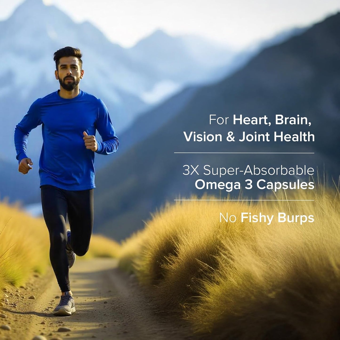 GNC Triple Strength Fish Oil 1500mg Omega-3 with 900mg EPA & DHA |For Heart| Healthy Cholesterol| Joint Comfort| Focus & Vision | Enteric-Coated for No Fishy Aftertaste |USA Formulated