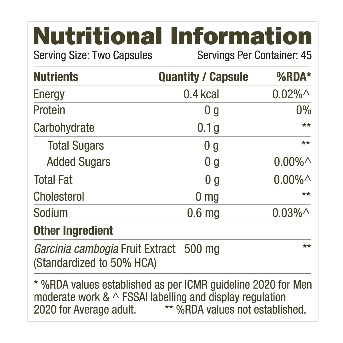 GNC Herbal Plus Garcinia Cambogia | 90 Capsules | Aids in Weight Loss | Controls Hunger Pangs | Helps Reduce Bad Fats | Improves Serotonin Level | Formulated in USA | 500mg Per Serving