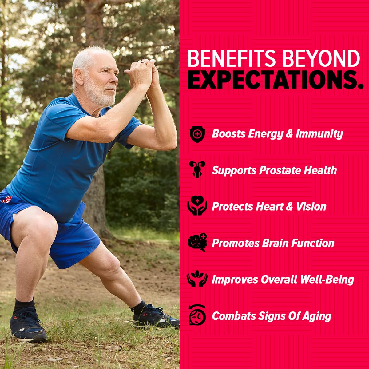 GNC Mega Men 50 Plus Multivitamin | 120 Tablets | 37 Premium Ingredients | Promotes Prostate Health | Boosts Immunity | Protects Heart & Vision | Supports Memory | Formulated In USA