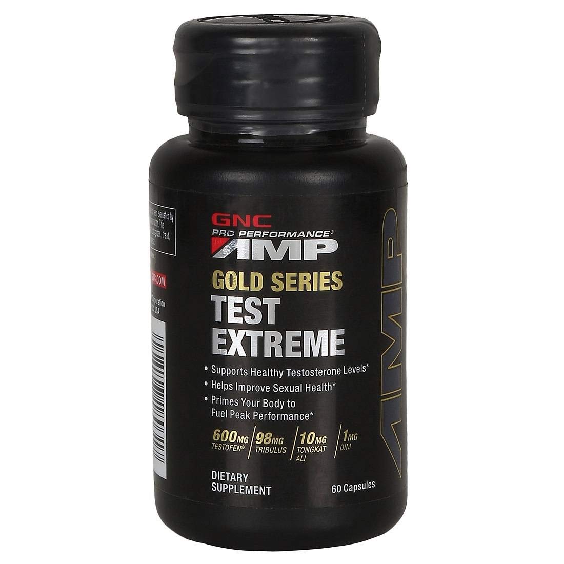 GNC AMP Gold Series Test Extreme | Dietary Supplement | 60 Capsules