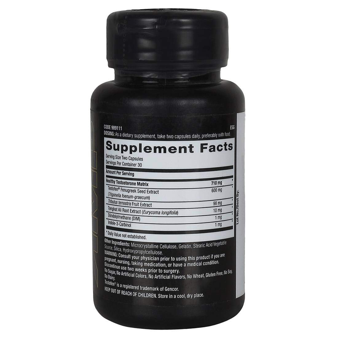 GNC AMP Gold Series Test Extreme | Dietary Supplement | 60 Capsules