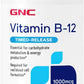 GNC Vitamin B-12 1000mcg| Supports Energy Production| 90 Caplets