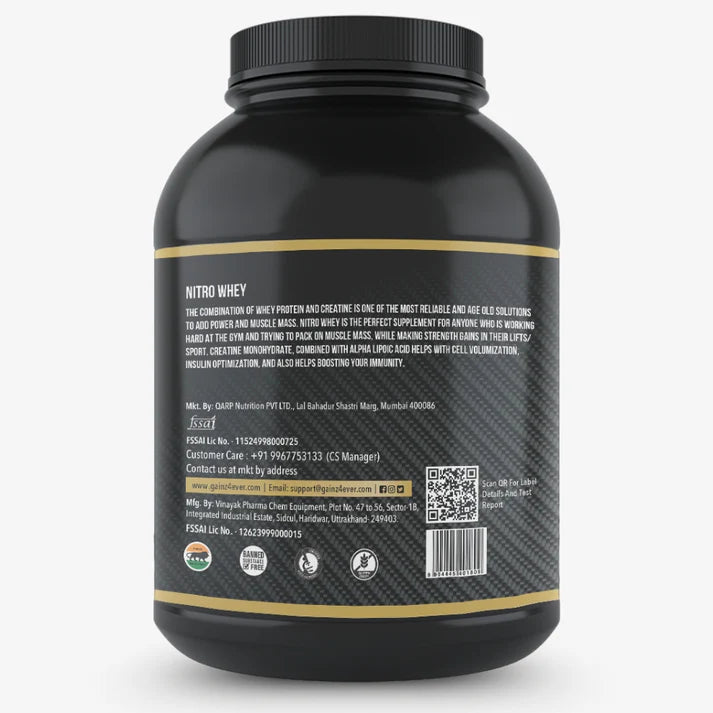 Gainz4ever Nitro Whey Protein