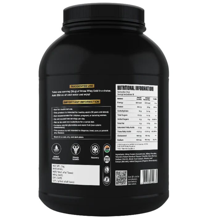 Gainz4ever Prime Whey Gold