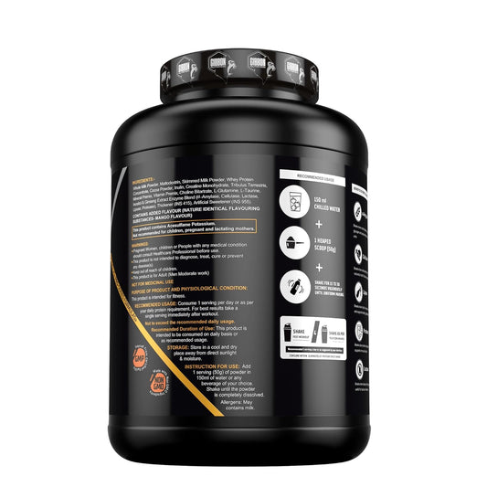 Gibbon Mass Gainer with Testosterone Supplement For Men & Women