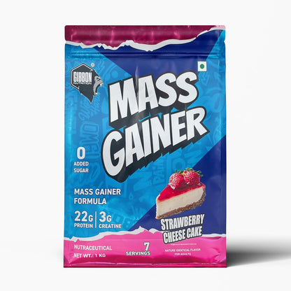 Gibbon Mass Gainer Protein Powder with Testosterone Booster| Nutrition Mass Gainer |Advanced Muscle & Strength Builder with Testosterone Boosters