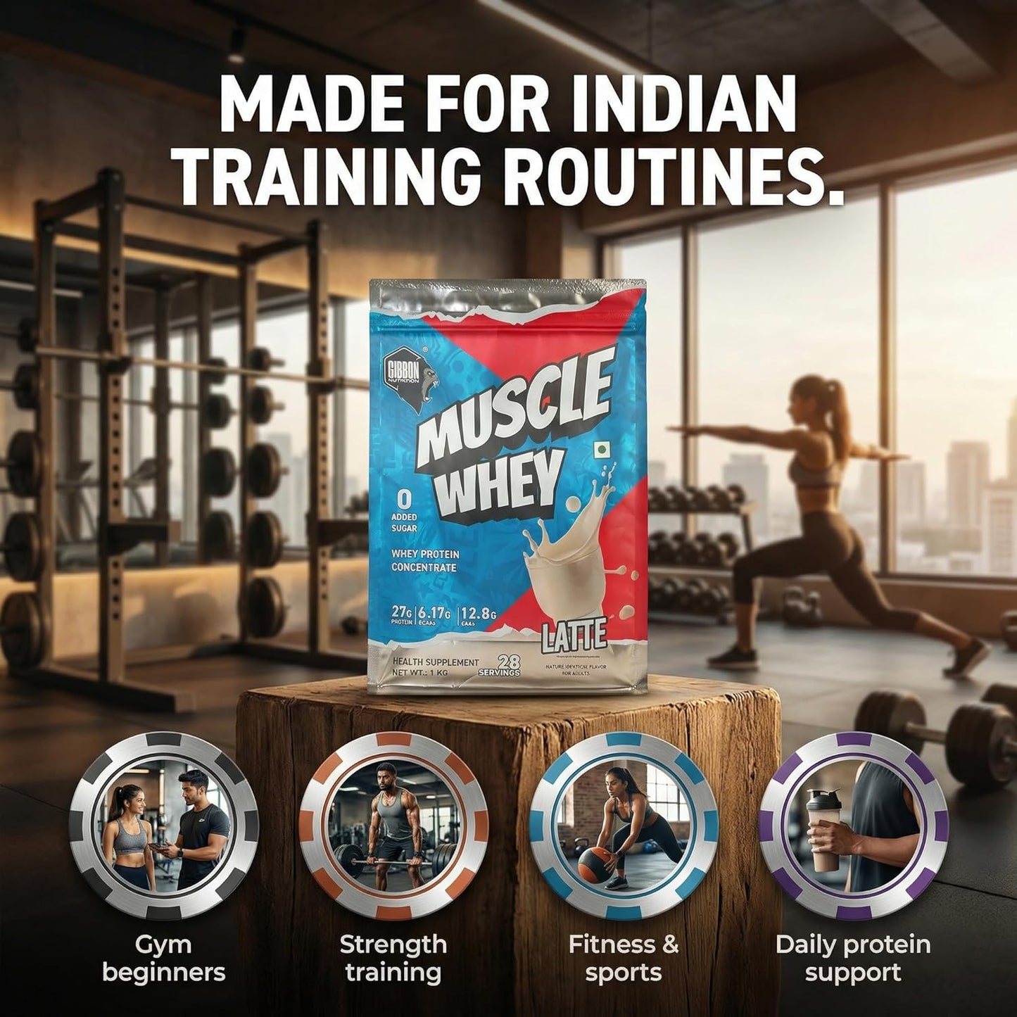 Gibbon Muscle Whey  | Pro Series Formula