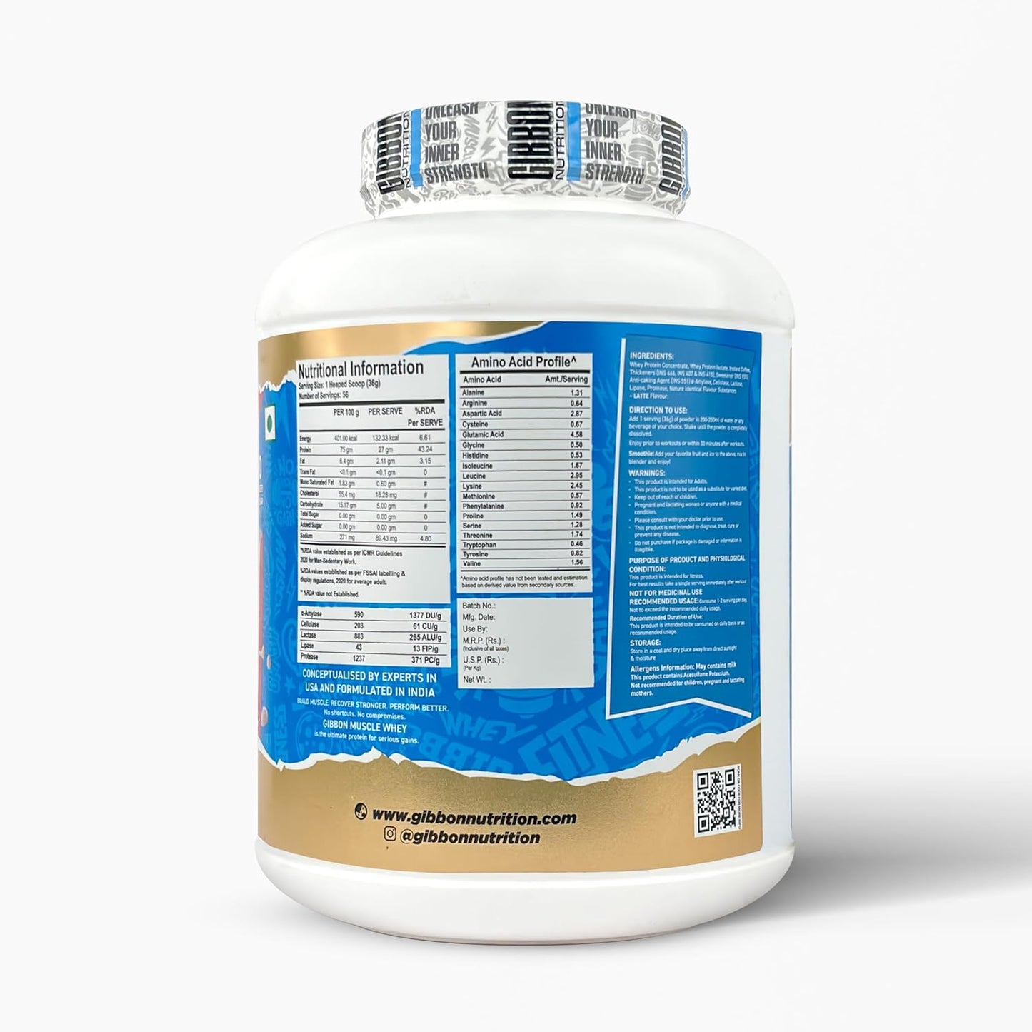 Gibbon Muscle Whey  | Pro Series Formula