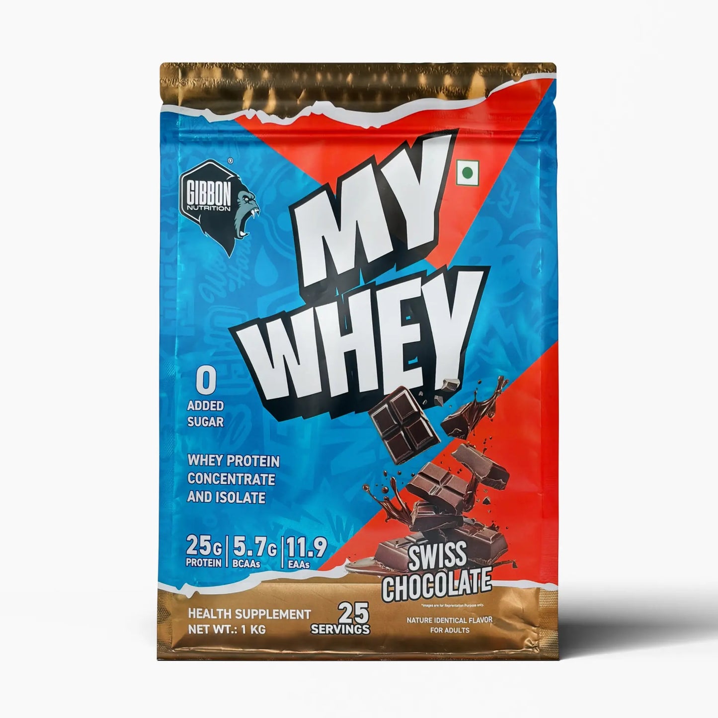 Gibbon My Whey Post Workout Supplement For Men & Women