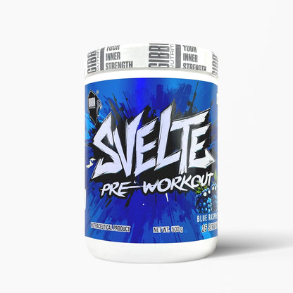 GIBBON Svelte Pre Workout Powder | Energy & Focus Booster with Citrulline Malate| Beta Alanine| Taurine & Caffeine | Nitric Oxide Muscle Pump Formula | Gym & Training Performance Supplement