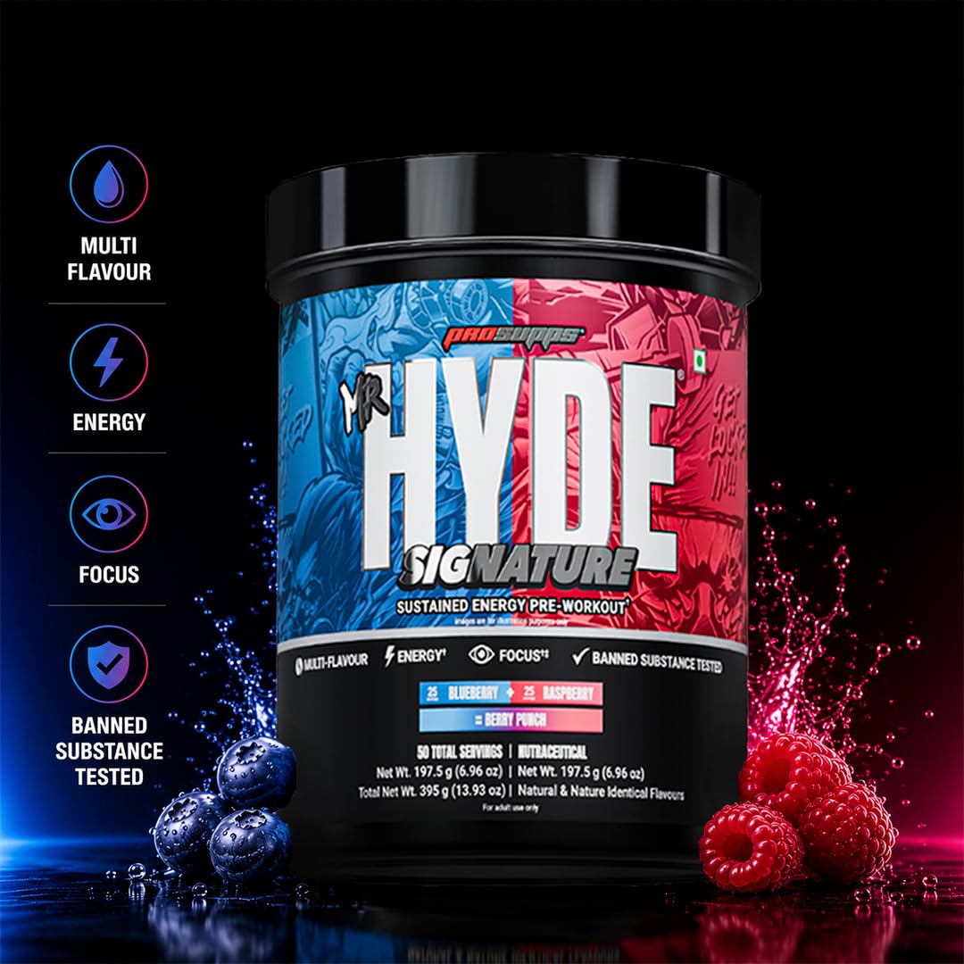 Prosupps Hyde Signature Pre Workout |Dual Tub