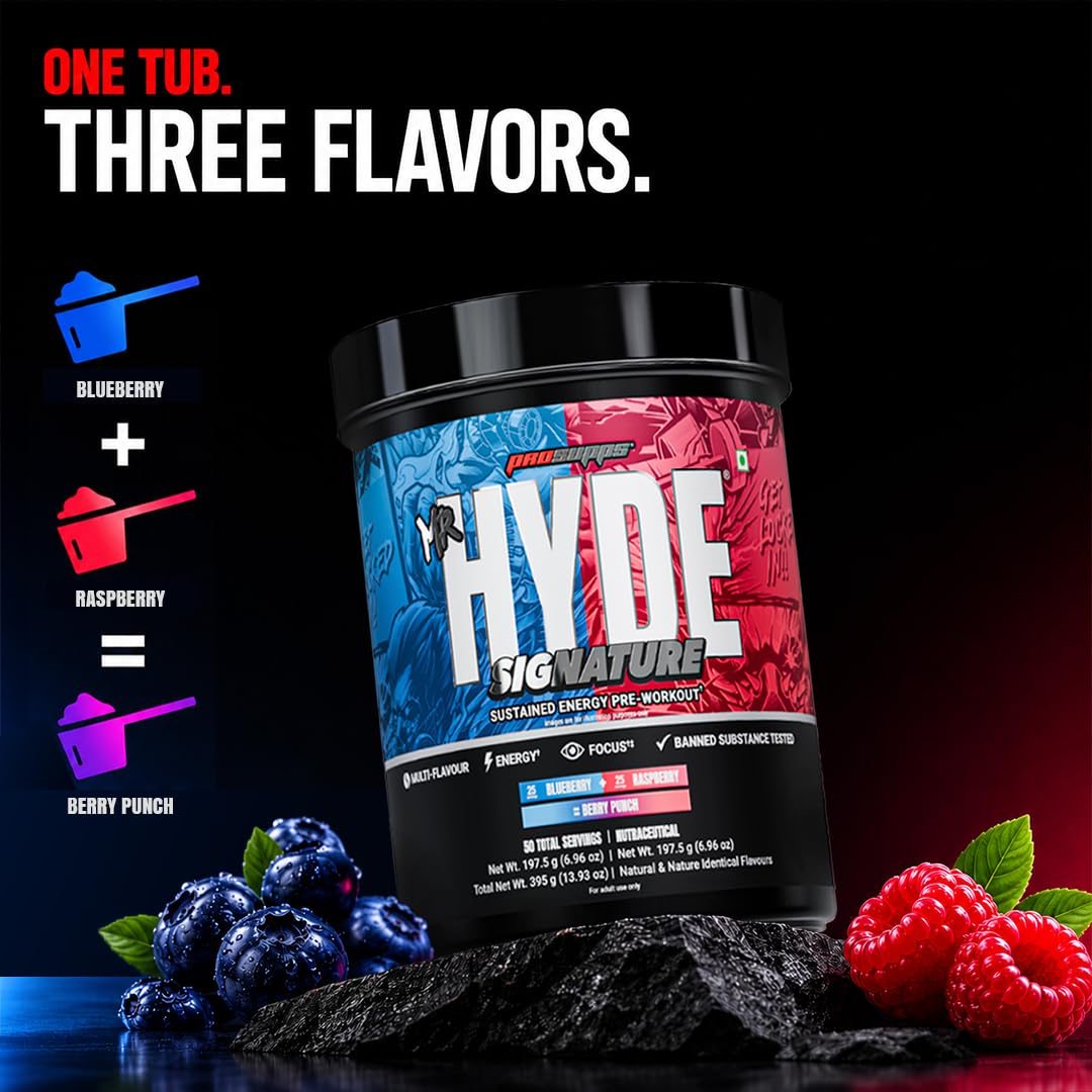 Prosupps Hyde Signature Pre Workout |Dual Tub