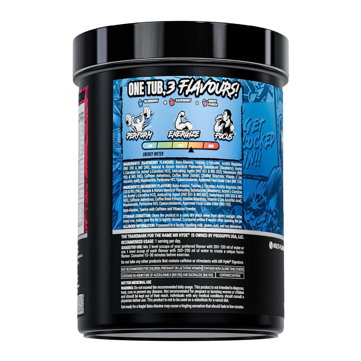 Prosupps Hyde Signature Pre Workout |Dual Tub