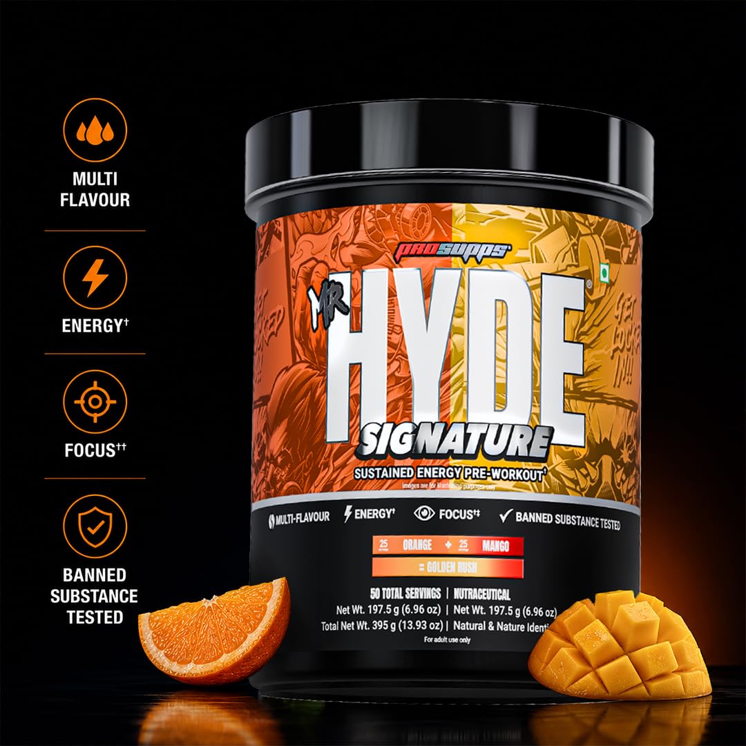 Prosupps Hyde Signature Pre Workout |Dual Tub
