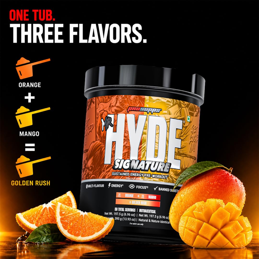 Prosupps Hyde Signature Pre Workout |Dual Tub
