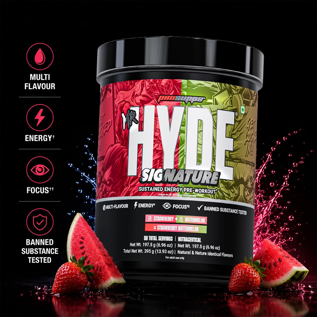 Prosupps Hyde Signature Pre Workout |Dual Tub