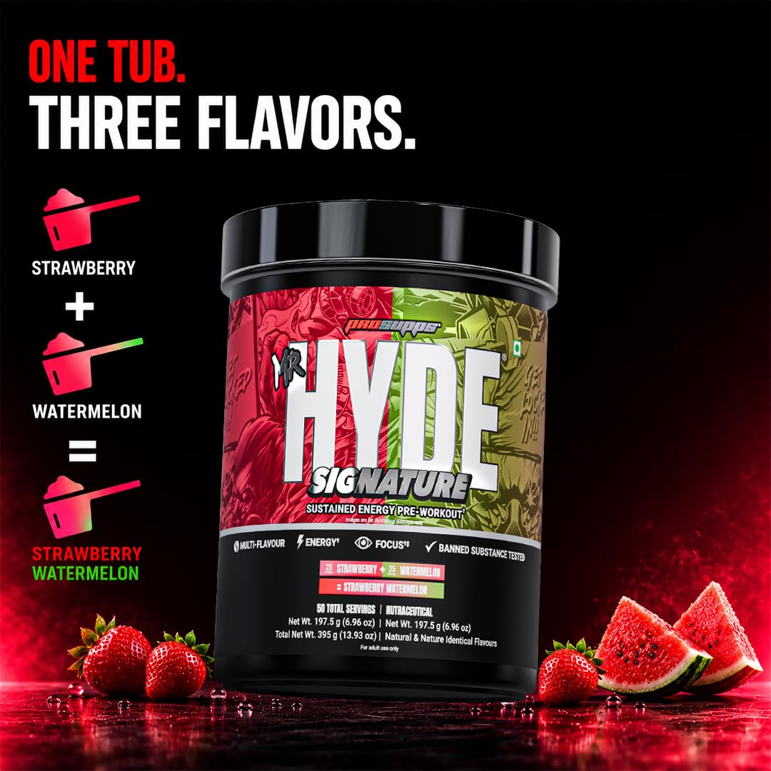 Prosupps Hyde Signature Pre Workout |Dual Tub