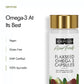 Kapiva Flaxseed Omega 3 Capsules | Vegetarian Flaxseed Oil Omega | Better Joint & Heart Health