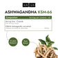 Kapiva KSM-66 Ashwagandha 500 mg | Clinically Proven 5% Withanolides | 100% Root Extract | Stress Relief & Cortisol Balance | Energy & Stamina Booster | Vegan Non-GMO GMP-Certified