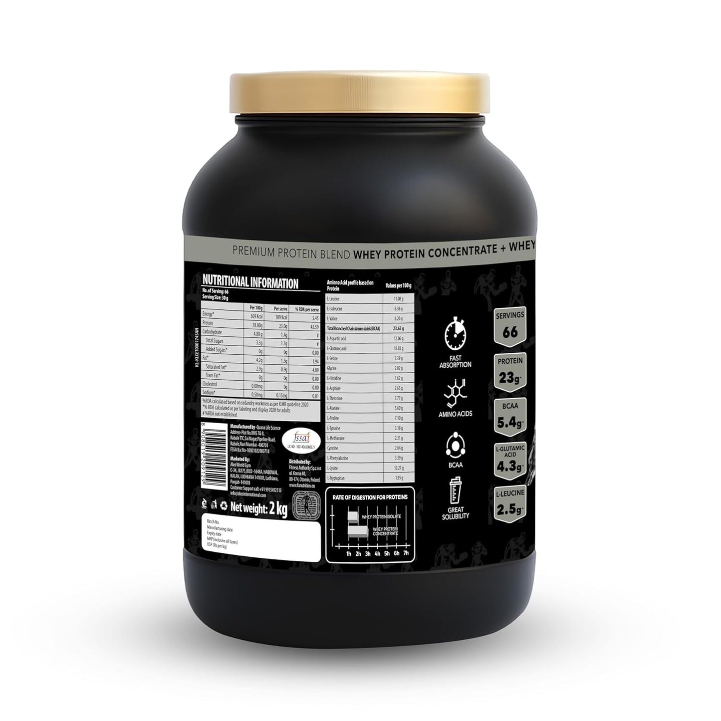 Kevin Levrone Signature Series Levro Whey Supreme Protein Isolate| Performance and Recovery Supplement