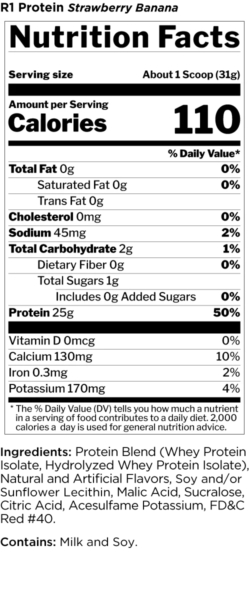 Rule 1 | R1 Protein HYDRO |ISO Protein | 5 lbs