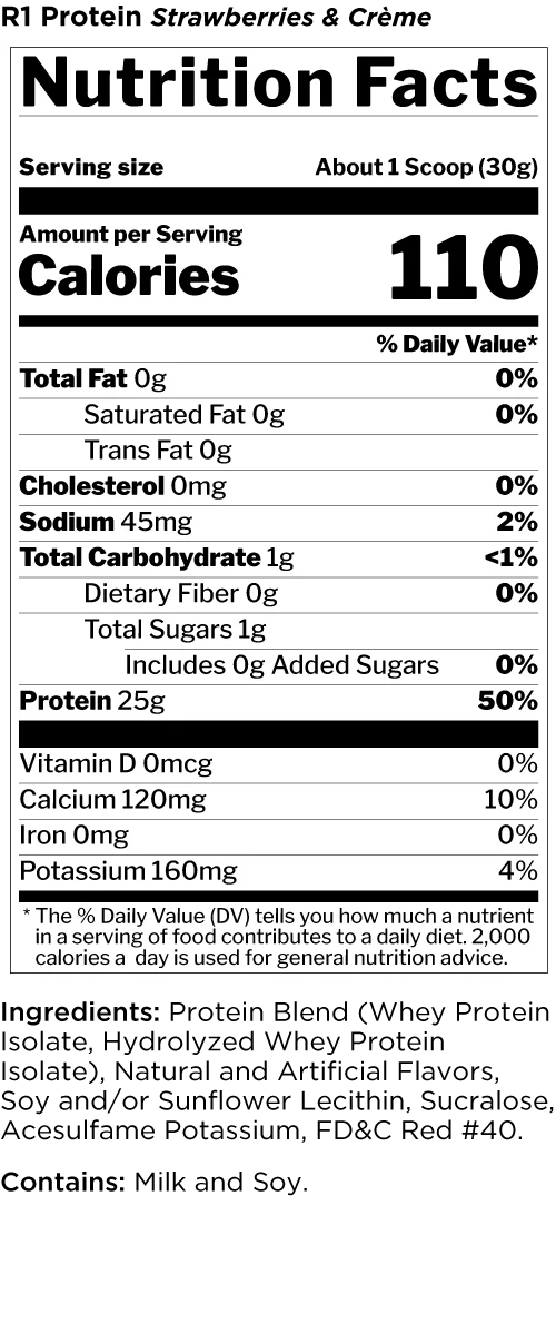 Rule 1 | R1 Protein HYDRO |ISO Protein | 5 lbs