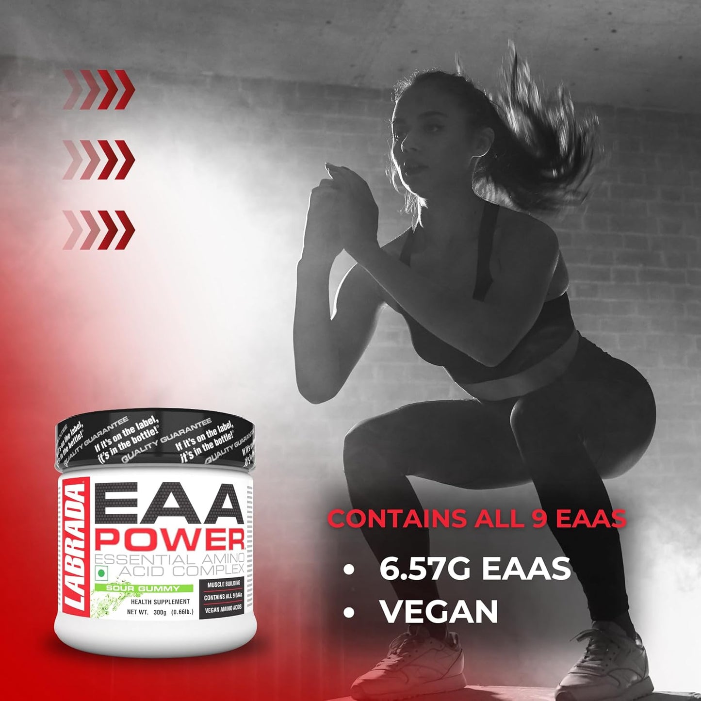 Labrada EAA Power | Essential Amino Acid Complex | Sugar-Free | Supports Muscle Recovery | Enhances Performance & Endurance
