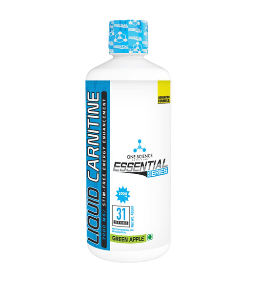 ONE SCIENCE NUTRITION (OSN) Essential Series Liquid Carnitine-3000mg | 31 Servings