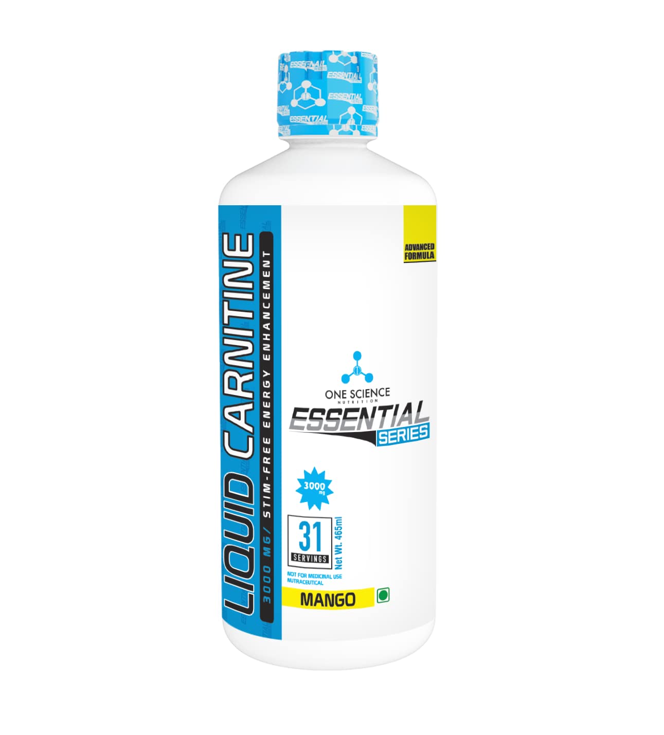 ONE SCIENCE NUTRITION (OSN) Essential Series Liquid Carnitine-3000mg | 31 Servings