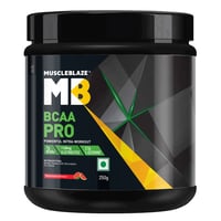 MuscleBlaze BCAA Pro Powder| Powerful Intra Workout | With 5g BCAAs & 500mg Electrolytes