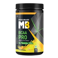 MuscleBlaze BCAA Pro Powder| Powerful Intra Workout | With 5g BCAAs & 500mg Electrolytes