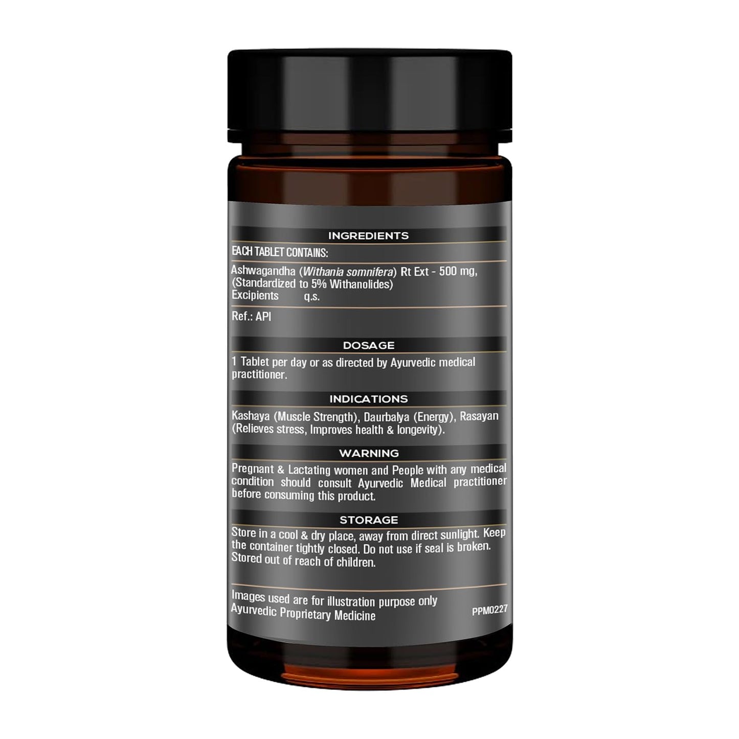 MuscleBlaze Koshaveda Ashwagandha 500mg | Ayurveda for Performance | High Strength Potent Formula | Boost Muscle Mass & Strength| Enhance Immunity