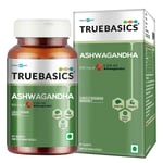 Muscleblaze TrueBasics Ashwagandha | 600mg of KSM 66 Ashwagandha | With Clinically Researched Ingredients | Energy and Immunity Booster