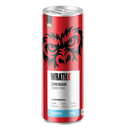 MuscleBlaze WrathX Energy Drink| 760mg Taurine |40mg L-Carnitine | Performance & Focus Booster