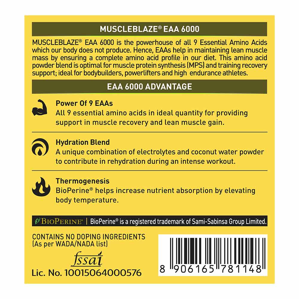 MuscleBlaze EAA 6000