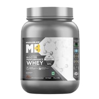 MuscleBlaze Biozyme Performance Whey Protein Powder | 25g Protein Per Scoop | Clinically Tested 50% Higher Protein Absorption